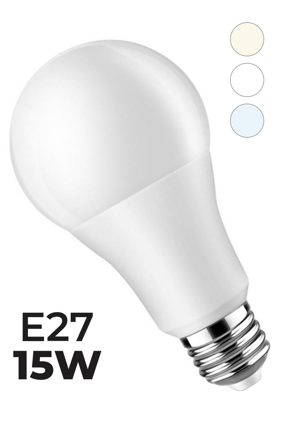 Berge LED žárovka ecoPLANET - E27 - A60 - 15W=120W - 1500Lm - teplá bílá